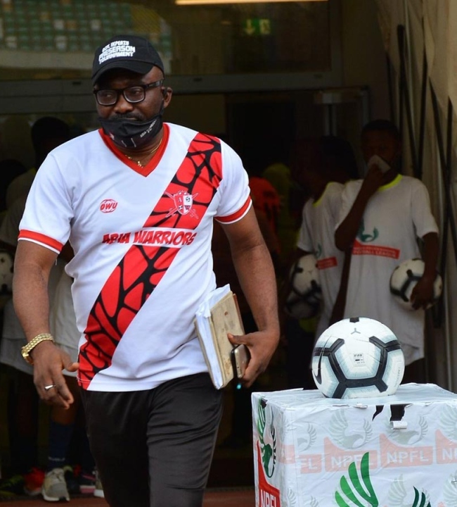 Abia Warriors Secretary Godson Eluwa